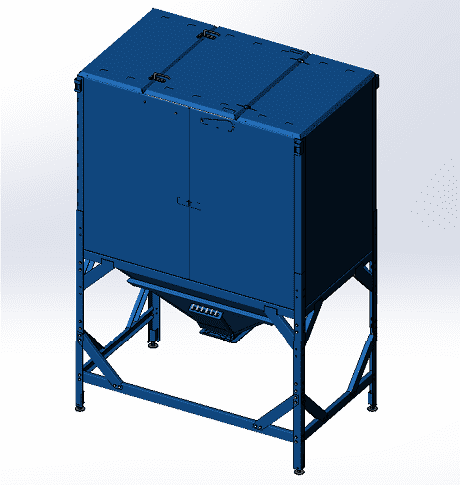 Бункер 4000л, 1 выход, для Zota ROBOT 150, 200, 250кВт