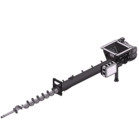 Механизм подачи 1 шнек для Zota ROBOT 600, 750кВт